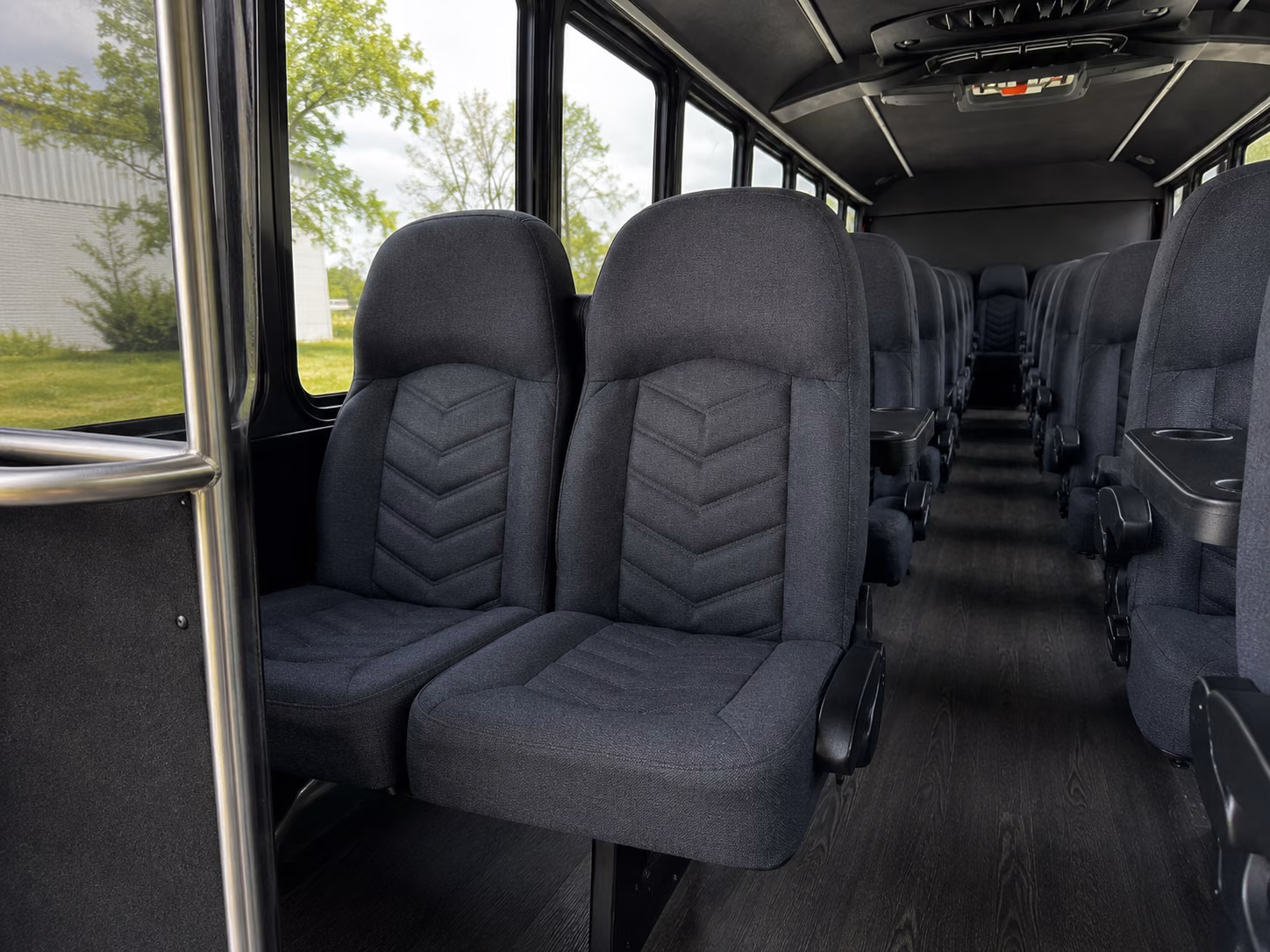 eden prairie corporate event transportation onboard seating