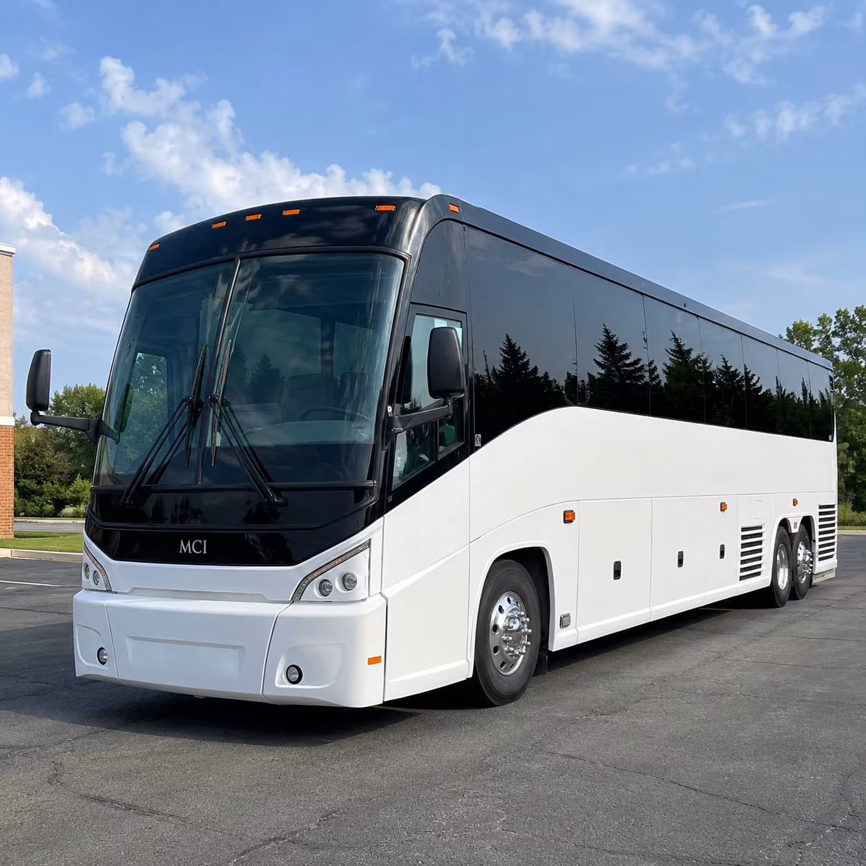 saint paul charter bus rental exterior