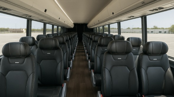 eden prairie 20 passenger minibus inside