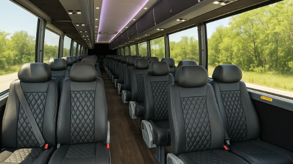 eden prairie 30 passenger minibus inside