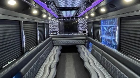 eden prairie party bus rental inside