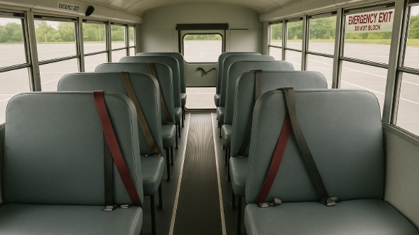 eden prairie school bus rental interior