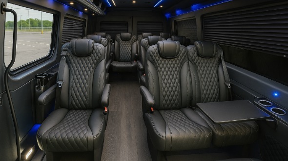 eden prairie sprinter van with driver rental