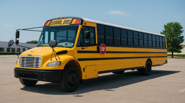 Exterior of Charter Bus Company Eden Prairie's School Bus in Eden Prairie